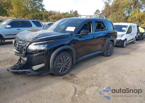 2022 Nissan Pathfinder Sl 4Wd z USA, uszkodzony, nr VIN 5N1DR3CD9NC204420